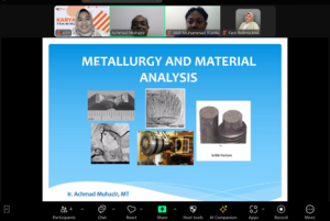 TRAINING METALLURGY AND MATERIAL ANALYSIS