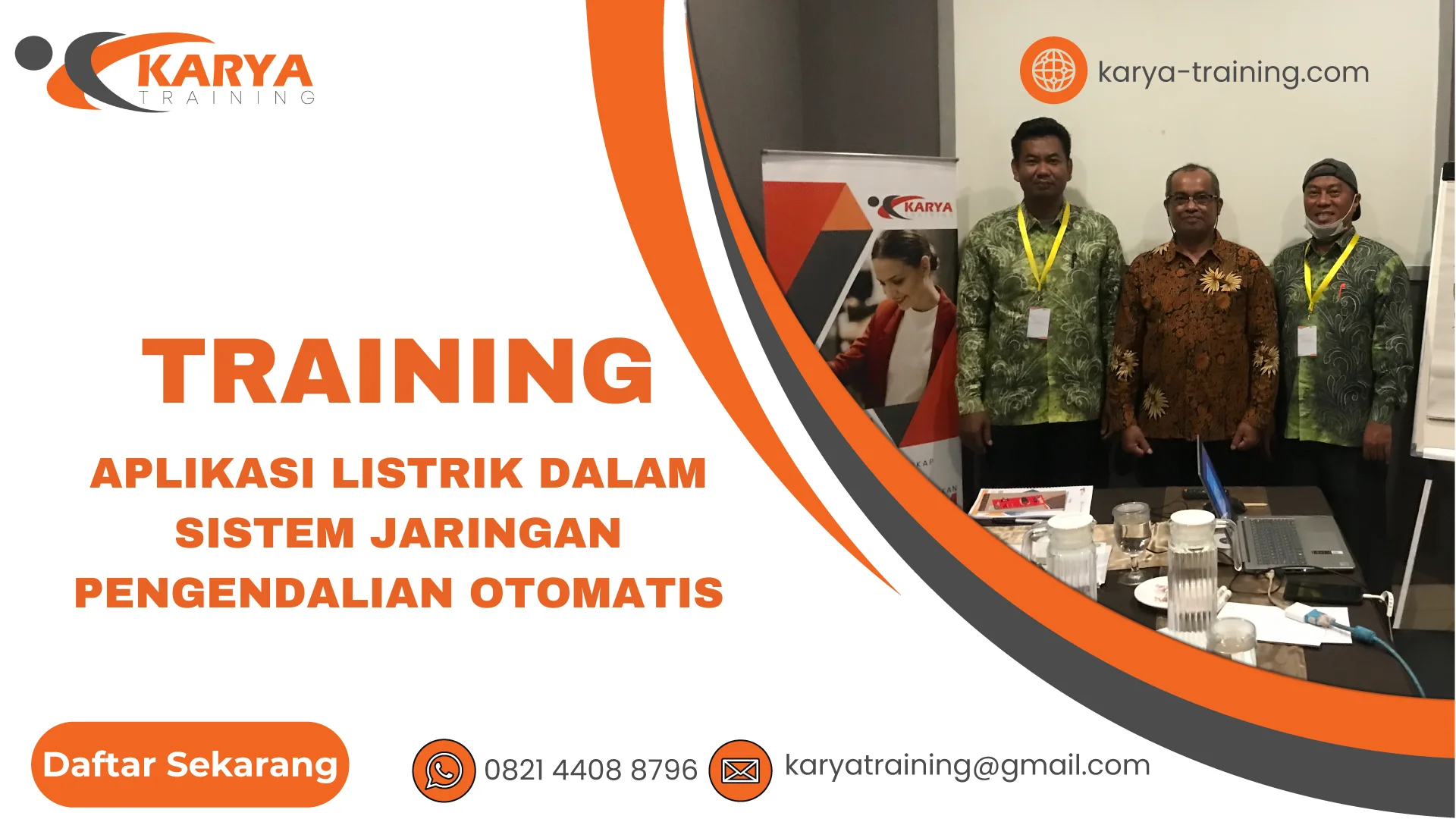 TRAINING APLIKASI LISTRIK DALAM SISTEM JARINGAN PENGENDALIAN OTOMATIS