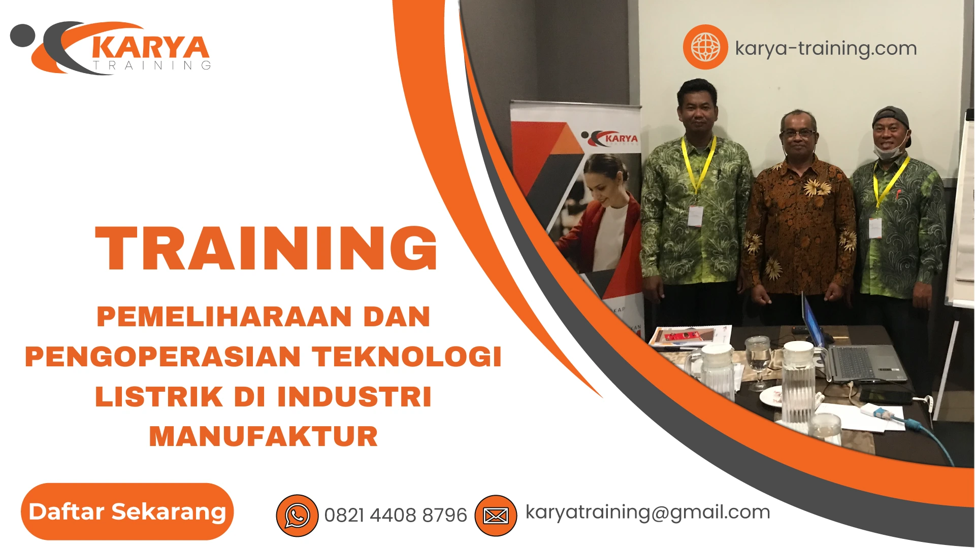 TRAINING PEMELIHARAAN DAN PENGOPERASIAN TEKNOLOGI LISTRIK DI INDUSTRI MANUFAKTUR