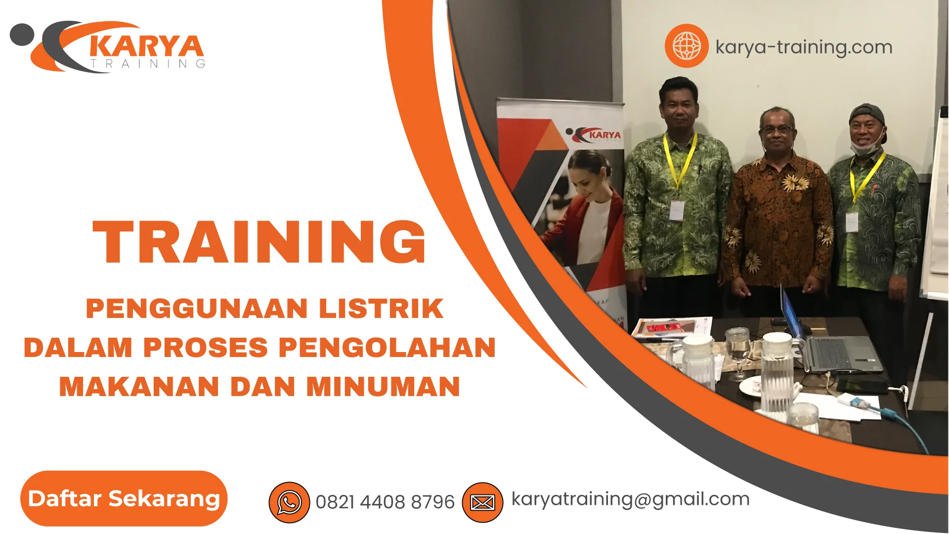 TRAINING PENGGUNAAN LISTRIK DALAM PROSES PENGOLAHAN MAKANAN DAN MINUMAN