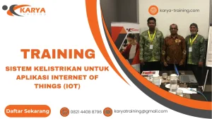 TRAINING SISTEM KELISTRIKAN UNTUK APLIKASI INTERNET OF THINGS (IOT)