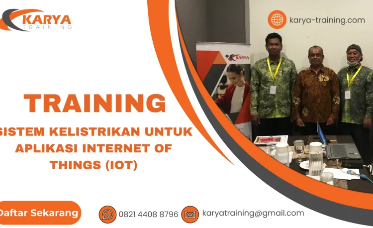 TRAINING SISTEM KELISTRIKAN UNTUK APLIKASI INTERNET OF THINGS (IOT)