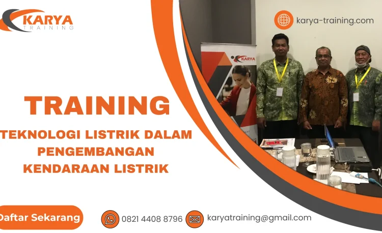 TRAINING TEKNOLOGI LISTRIK DALAM PENGEMBANGAN KENDARAAN LISTRIK