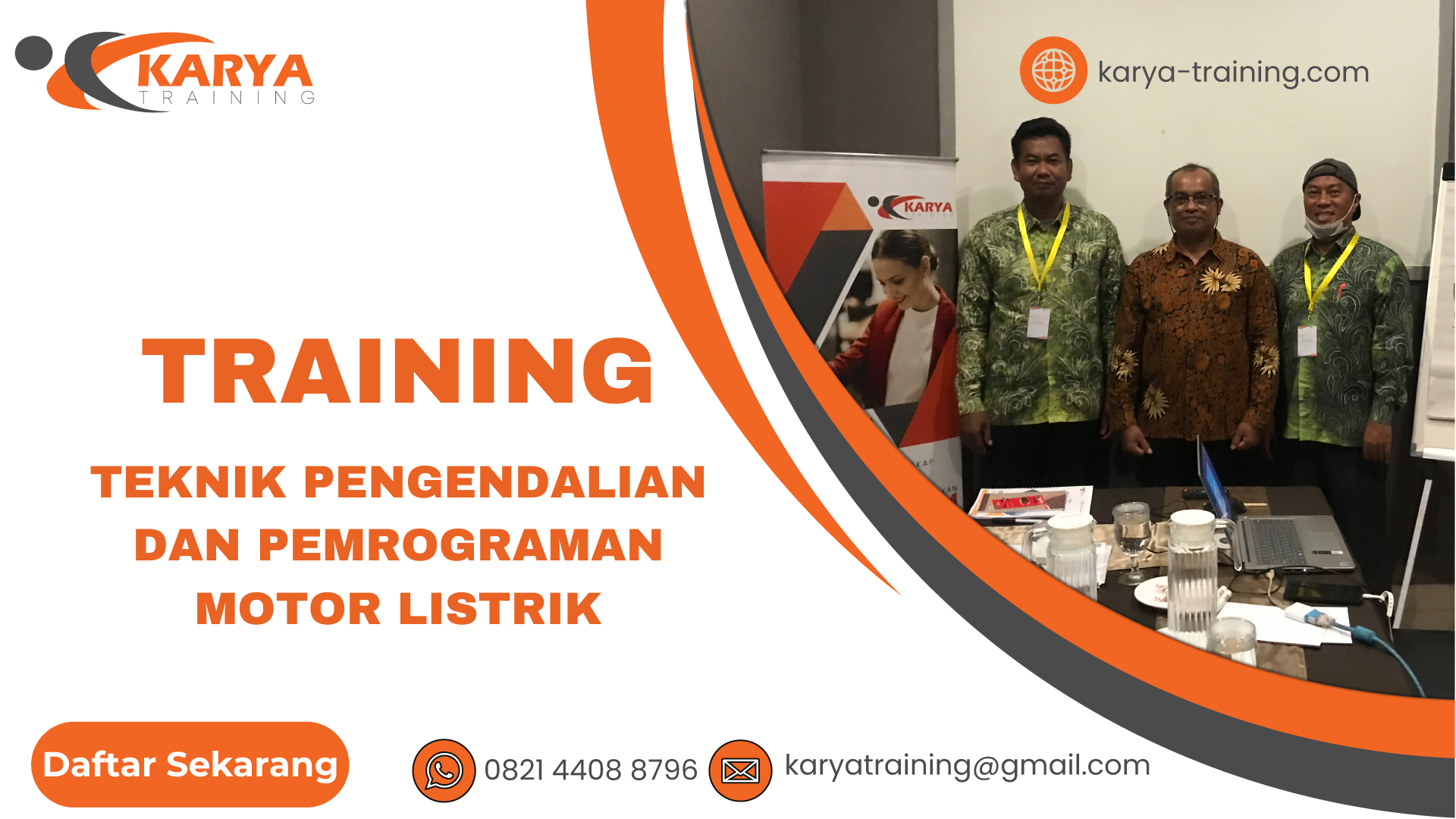 TRAINING TEKNIK PENGENDALIAN DAN PEMROGRAMAN MOTOR LISTRIK