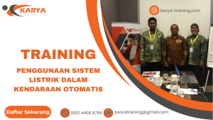 TRAINING PENGGUNAAN SISTEM LISTRIK DALAM KENDARAAN OTOMATIS