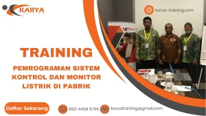 TRAINING PEMROGRAMAN SISTEM KONTROL DAN MONITOR LISTRIK DI PABRIK