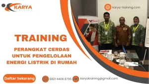 TRAINING PERANGKAT CERDAS UNTUK PENGELOLAAN ENERGI LISTRIK DI RUMAH