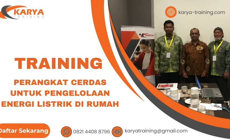TRAINING PERANGKAT CERDAS UNTUK PENGELOLAAN ENERGI LISTRIK DI RUMAH