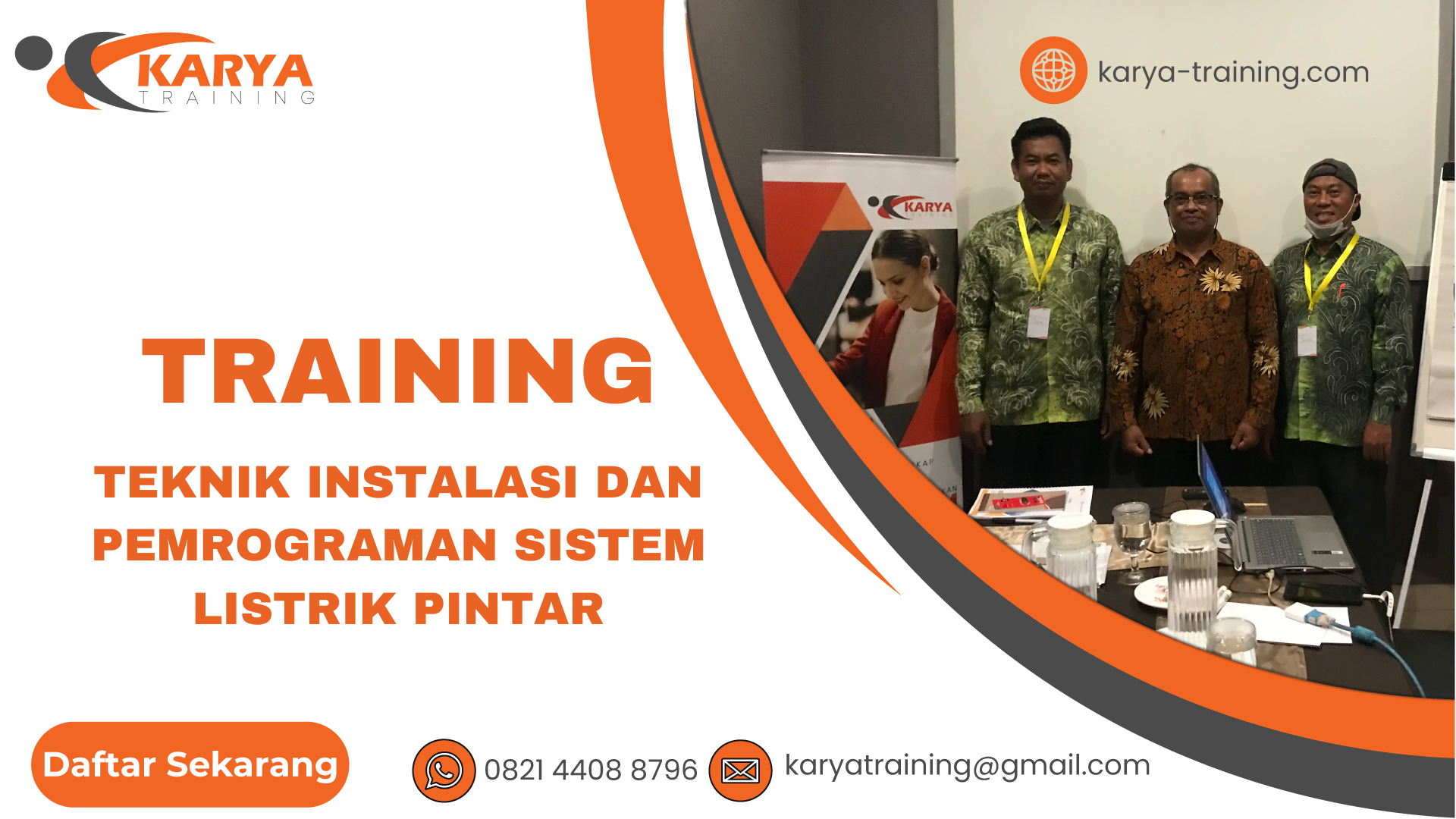 TRAINING TEKNIK INSTALASI DAN PEMROGRAMAN SISTEM LISTRIK PINTAR
