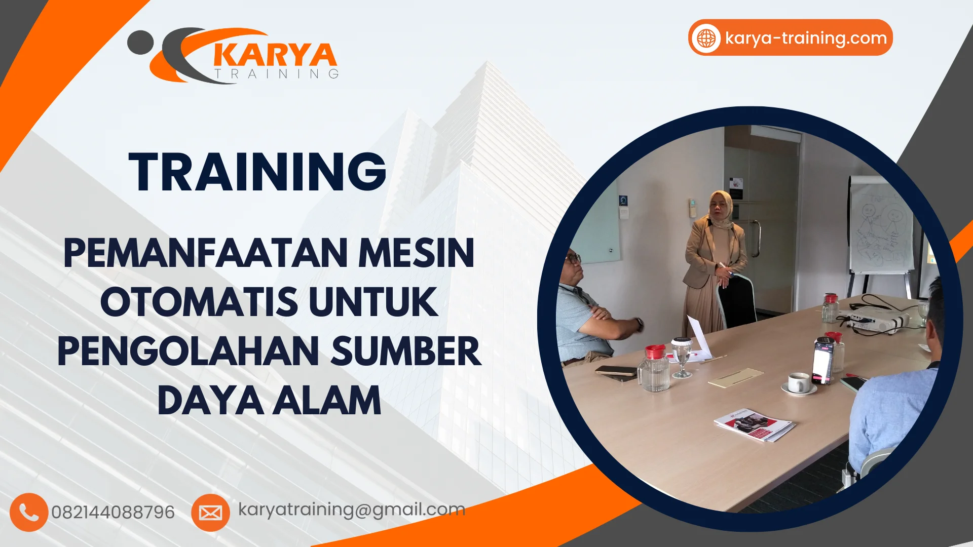 TRAINING PEMANFAATAN MESIN OTOMATIS UNTUK PENGOLAHAN SUMBER DAYA ALAM
