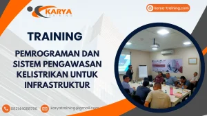 TRAINING PEMROGRAMAN DAN SISTEM PENGAWASAN KELISTRIKAN UNTUK INFRASTRUKTUR