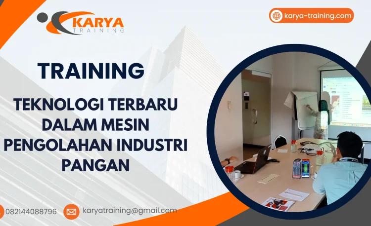TRAINING TEKNOLOGI TERBARU DALAM MESIN PENGOLAHAN INDUSTRI PANGAN