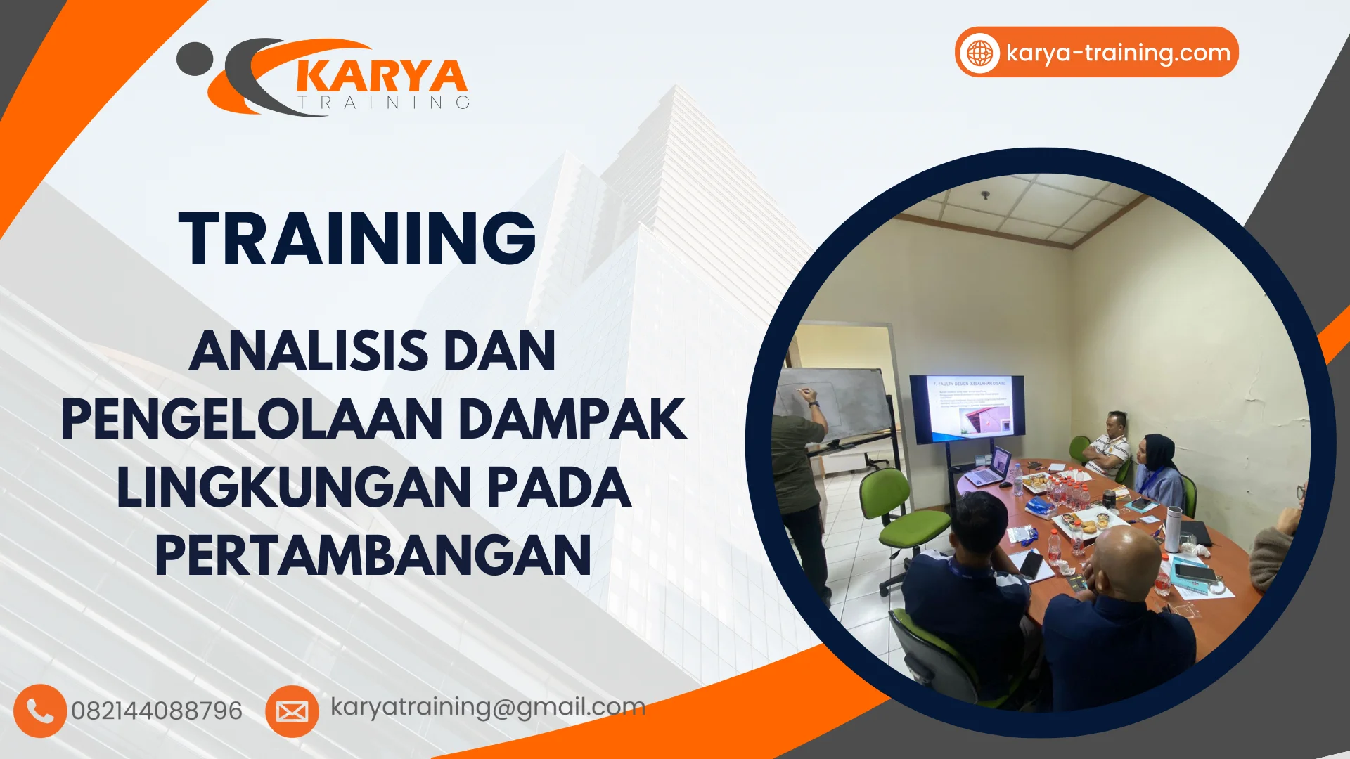TRAINING ANALISIS DAN PENGELOLAAN DAMPAK LINGKUNGAN PADA PERTAMBANGAN