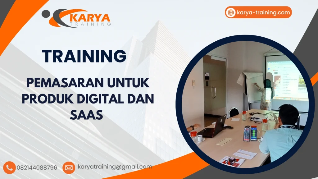 TRAINING PEMASARAN UNTUK PRODUK DIGITAL DAN SAAS