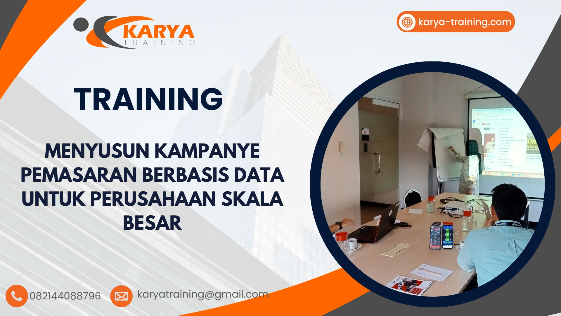 TRAINING MENYUSUN KAMPANYE PEMASARAN BERBASIS DATA UNTUK PERUSAHAAN SKALA BESAR