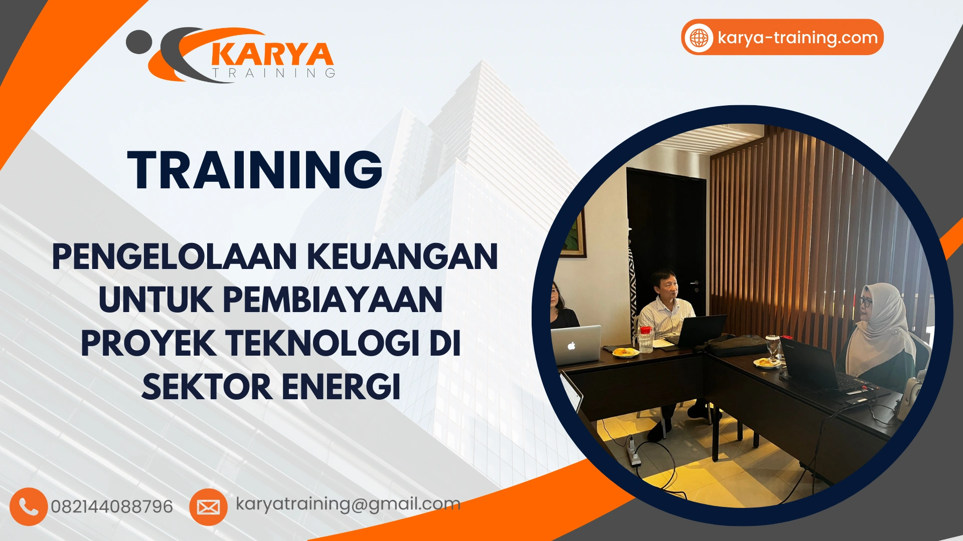 TRAINING PENGELOLAAN KEUANGAN UNTUK PEMBIAYAAN PROYEK TEKNOLOGI DI SEKTOR ENERGI