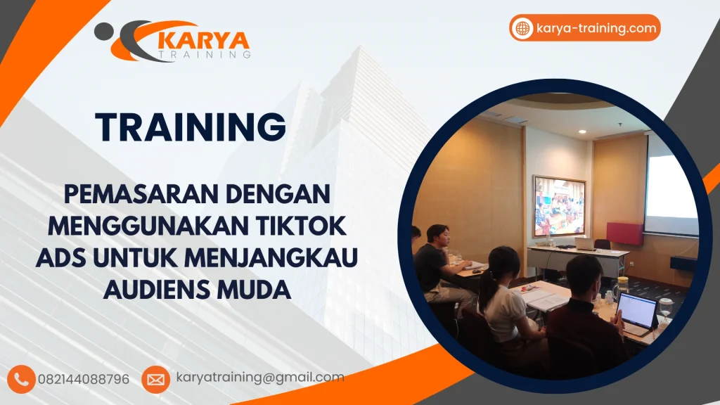 TRAINING PEMASARAN DENGAN MENGGUNAKAN TIKTOK ADS UNTUK MENJANGKAU AUDIENS MUDA