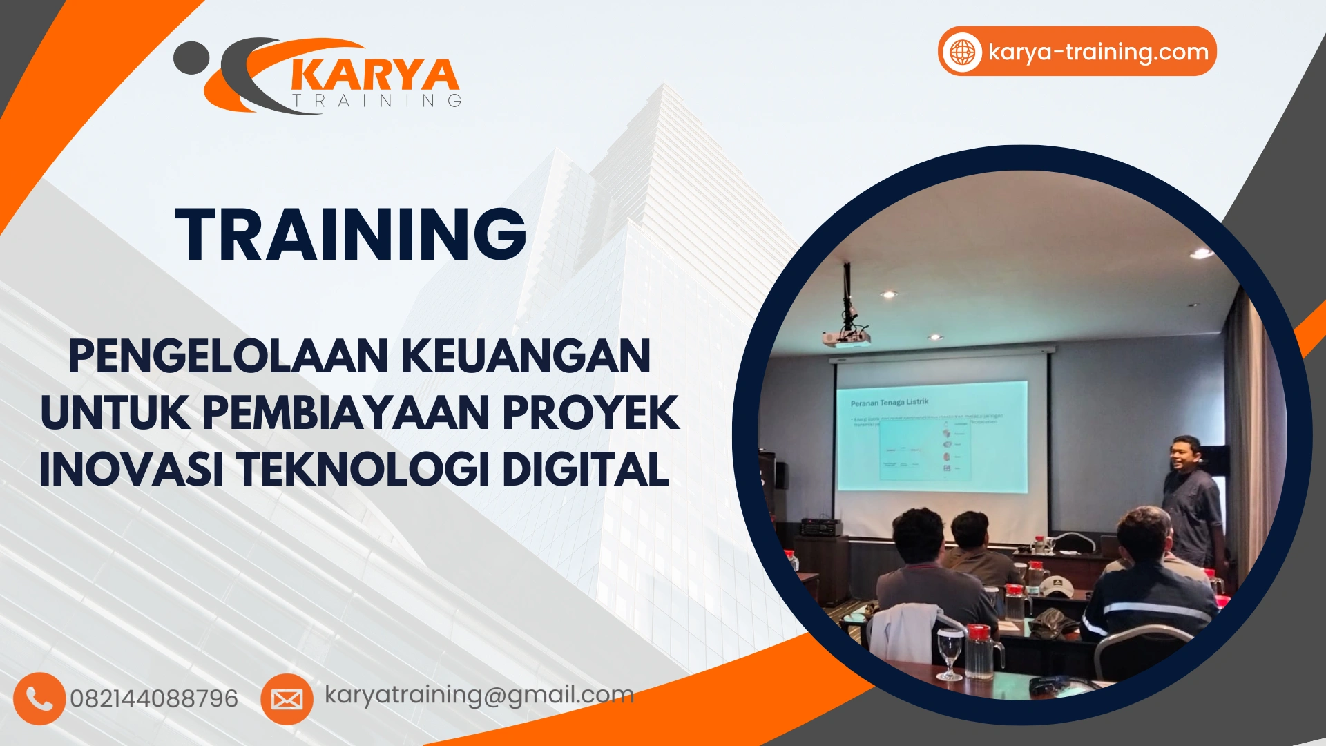 TRAINING PENGELOLAAN KEUANGAN UNTUK PEMBIAYAAN PROYEK INOVASI TEKNOLOGI DIGITAL