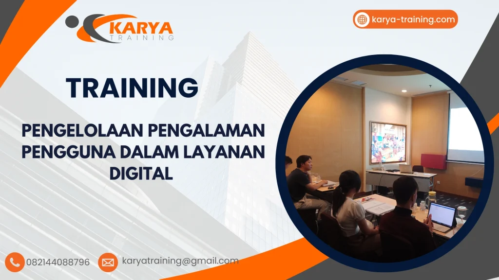 TRAINING PENGELOLAAN PENGALAMAN PENGGUNA DALAM LAYANAN DIGITAL