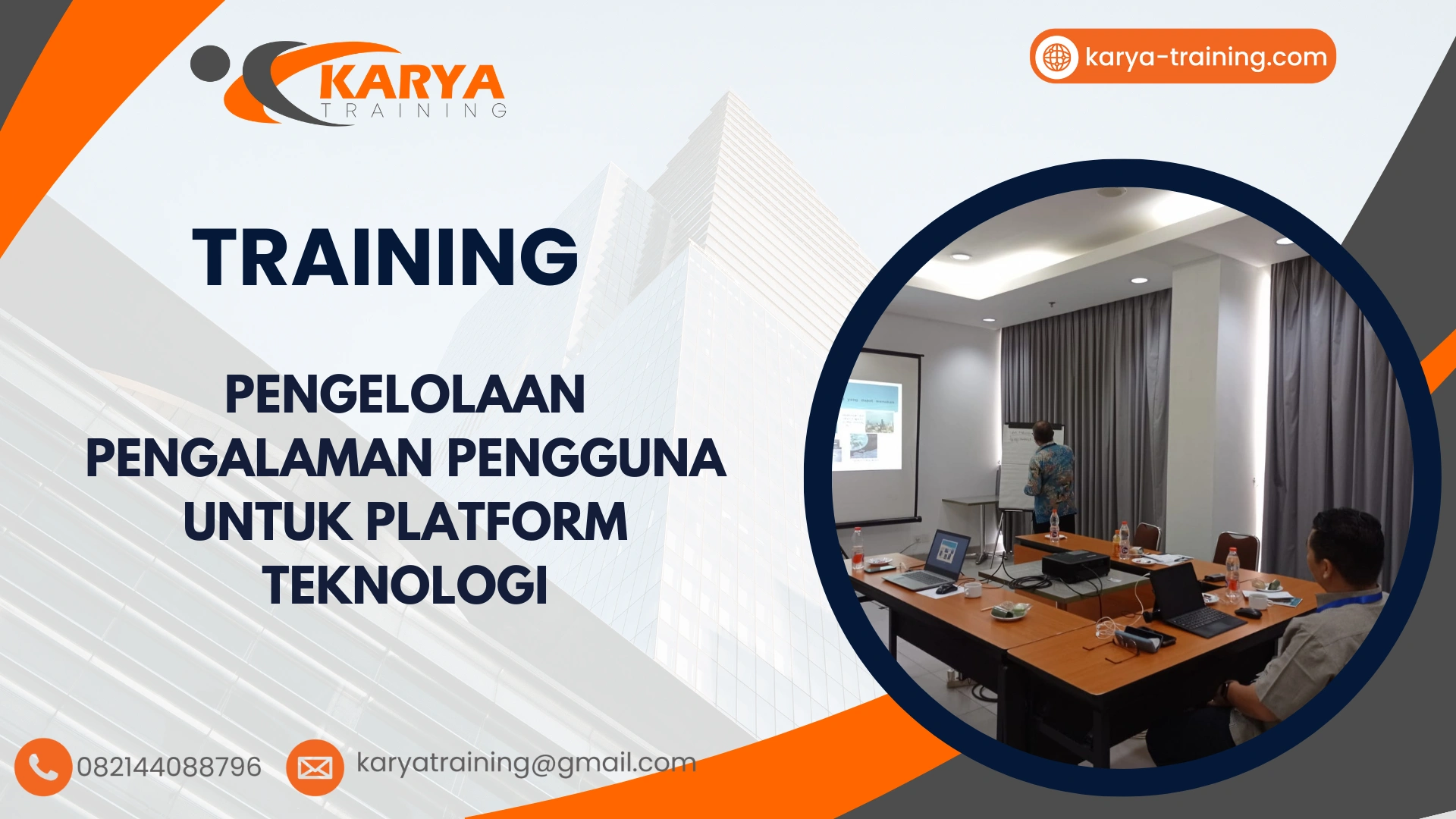 TRAINING PENGELOLAAN PENGALAMAN PENGGUNA UNTUK PLATFORM TEKNOLOGI