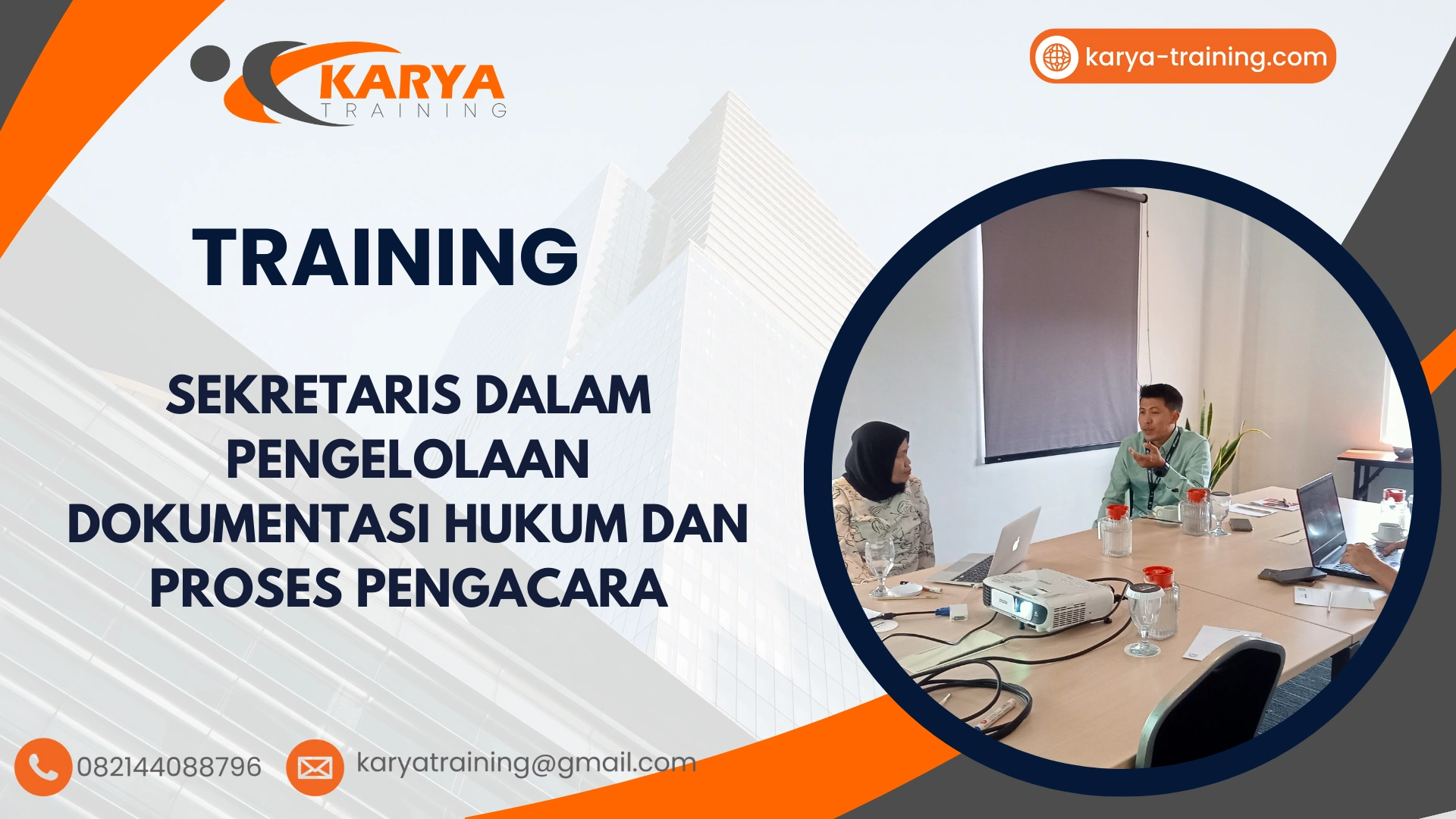 TRAINING SEKRETARIS DALAM PENGELOLAAN DOKUMENTASI HUKUM DAN PROSES PENGACARA