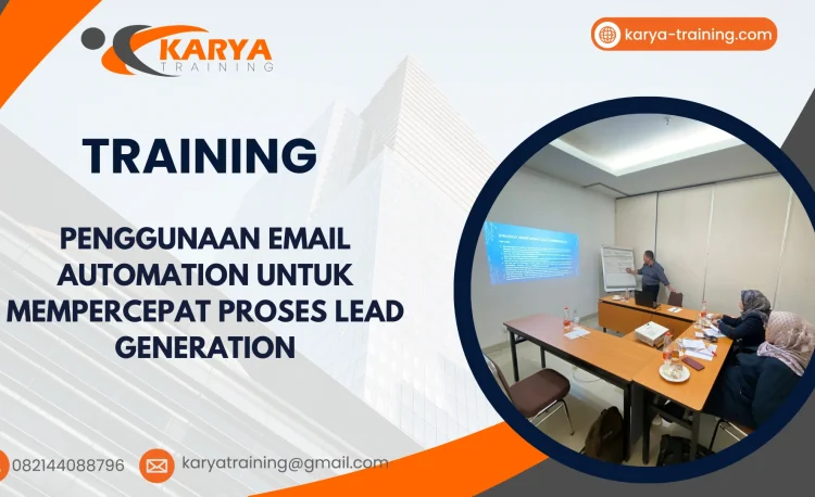 TRAINING PENGGUNAAN EMAIL AUTOMATION UNTUK MEMPERCEPAT PROSES LEAD GENERATION