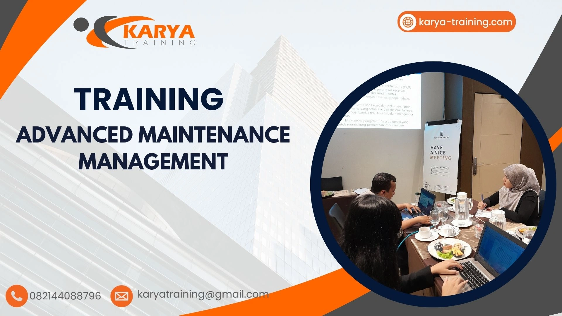 TRAINING PERENCANAAN PEMELIHARAAN EFEKTIF