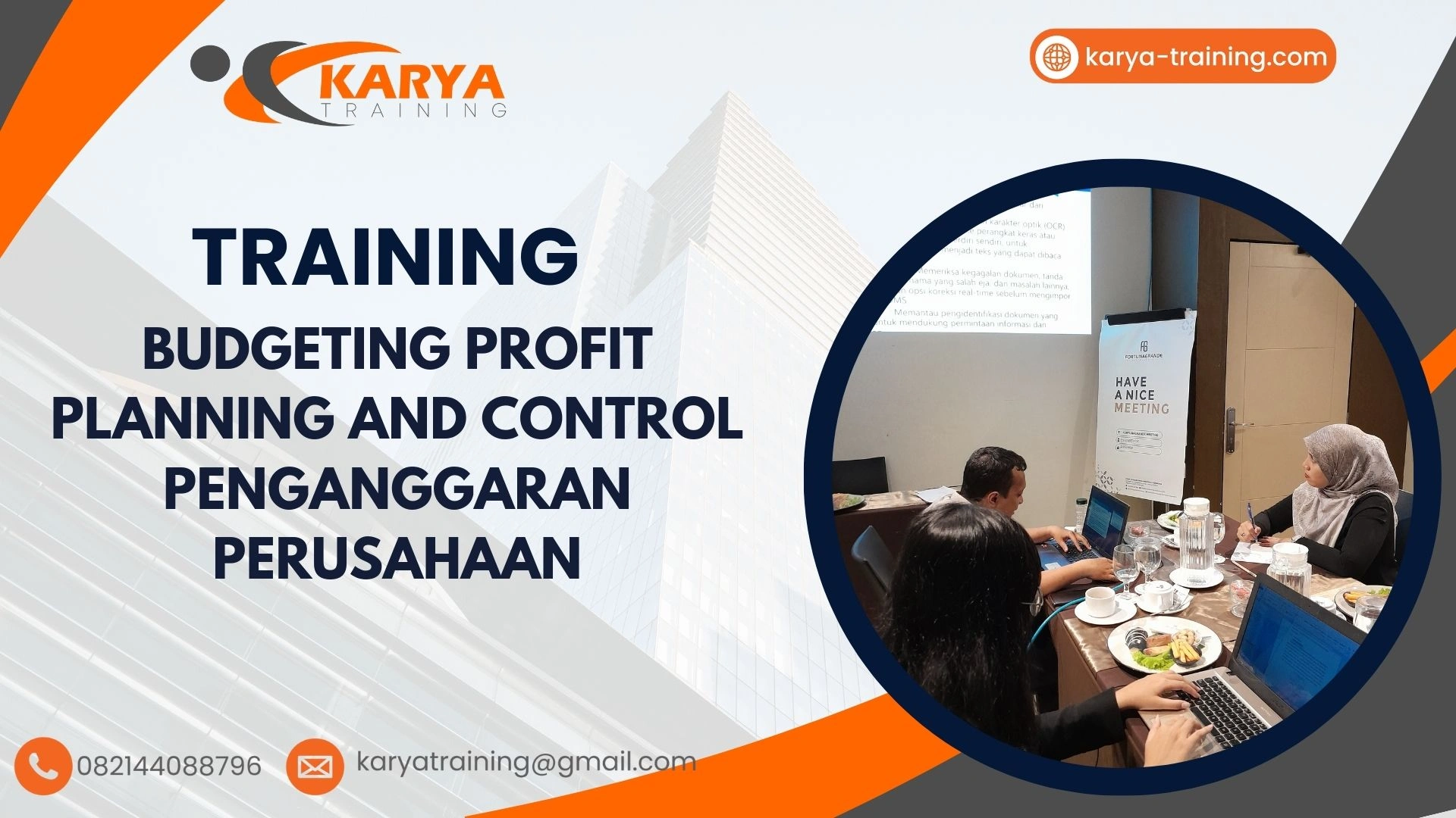 TRAINING KONTROL ANGGARAN KEUANGAN