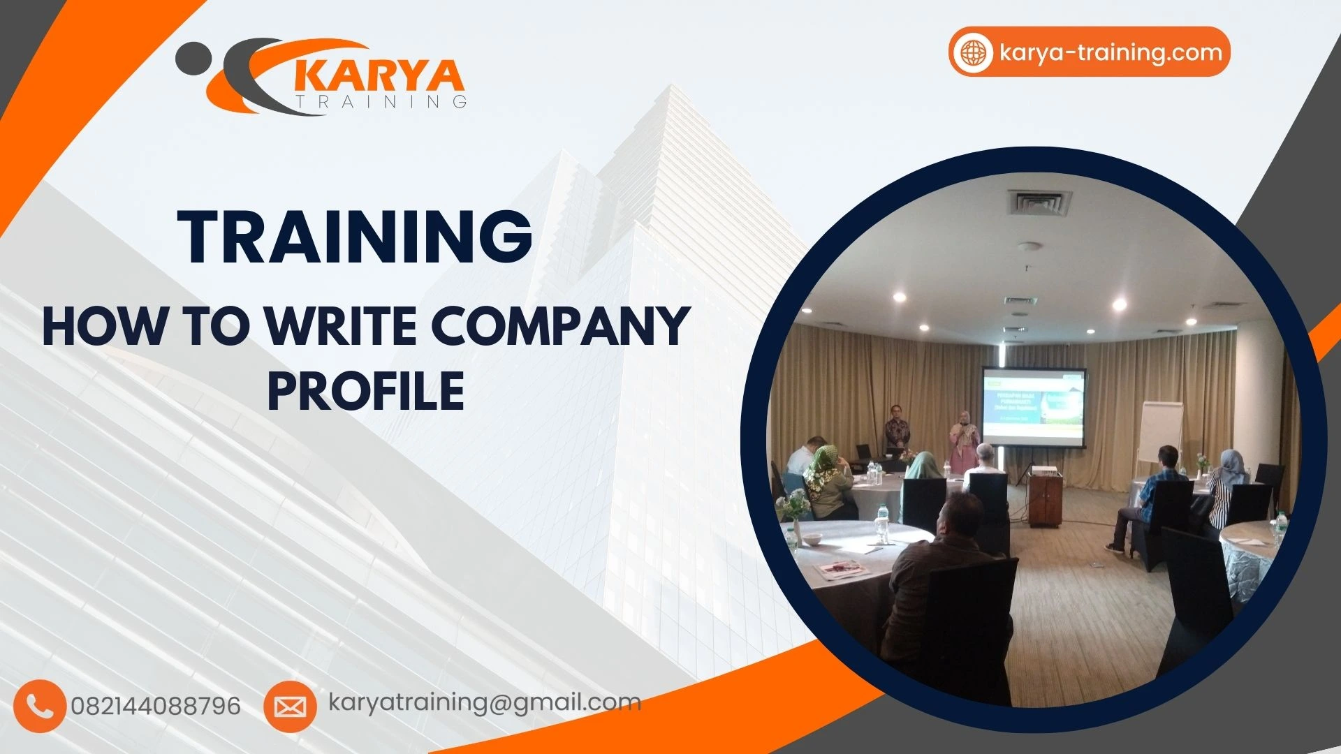 TRAINING TRAINING HOW TO WRITE COMPANY PROFILE
