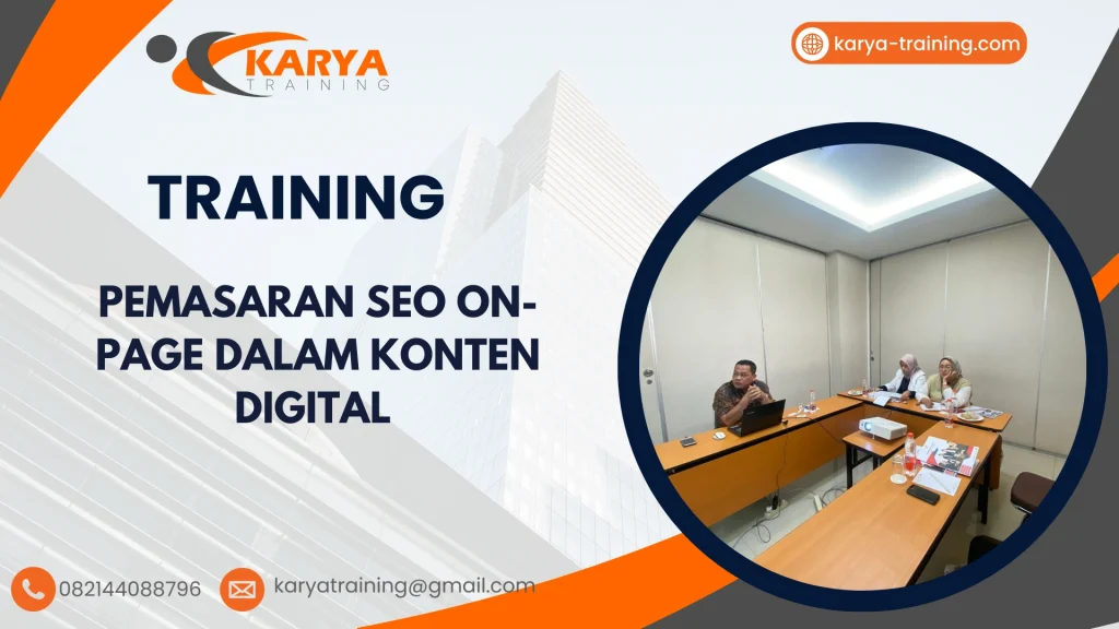 TRAINING PEMASARAN SEO ON-PAGE DALAM KONTEN DIGITAL
