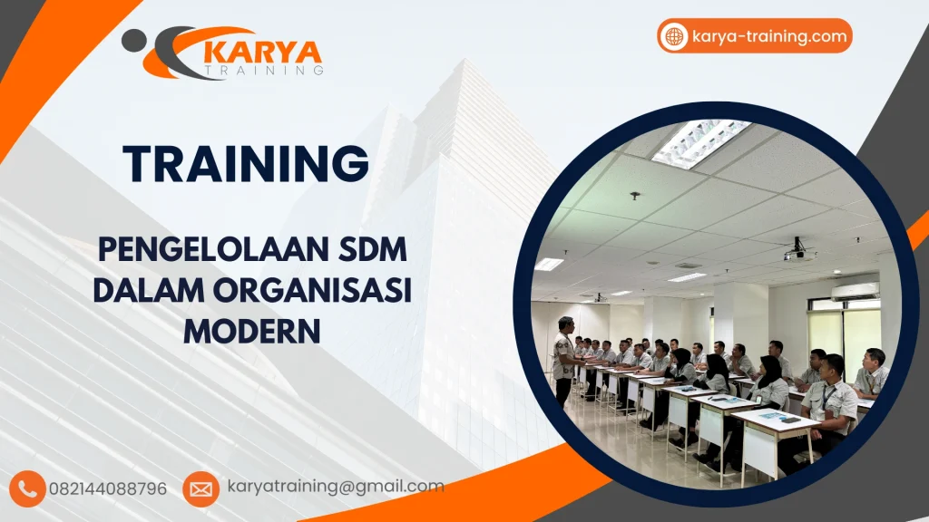 TRAINING PENGELOLAAN SDM DALAM ORGANISASI MODERN
