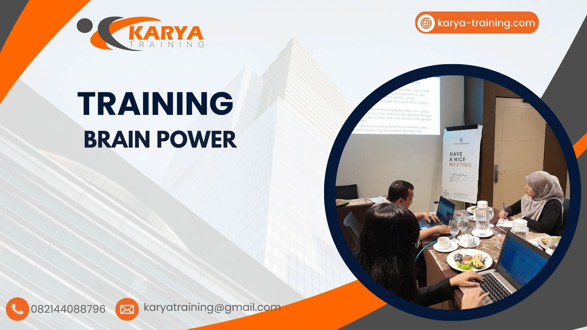 TRAINING OPTIMALKAN POTENSI OTAK