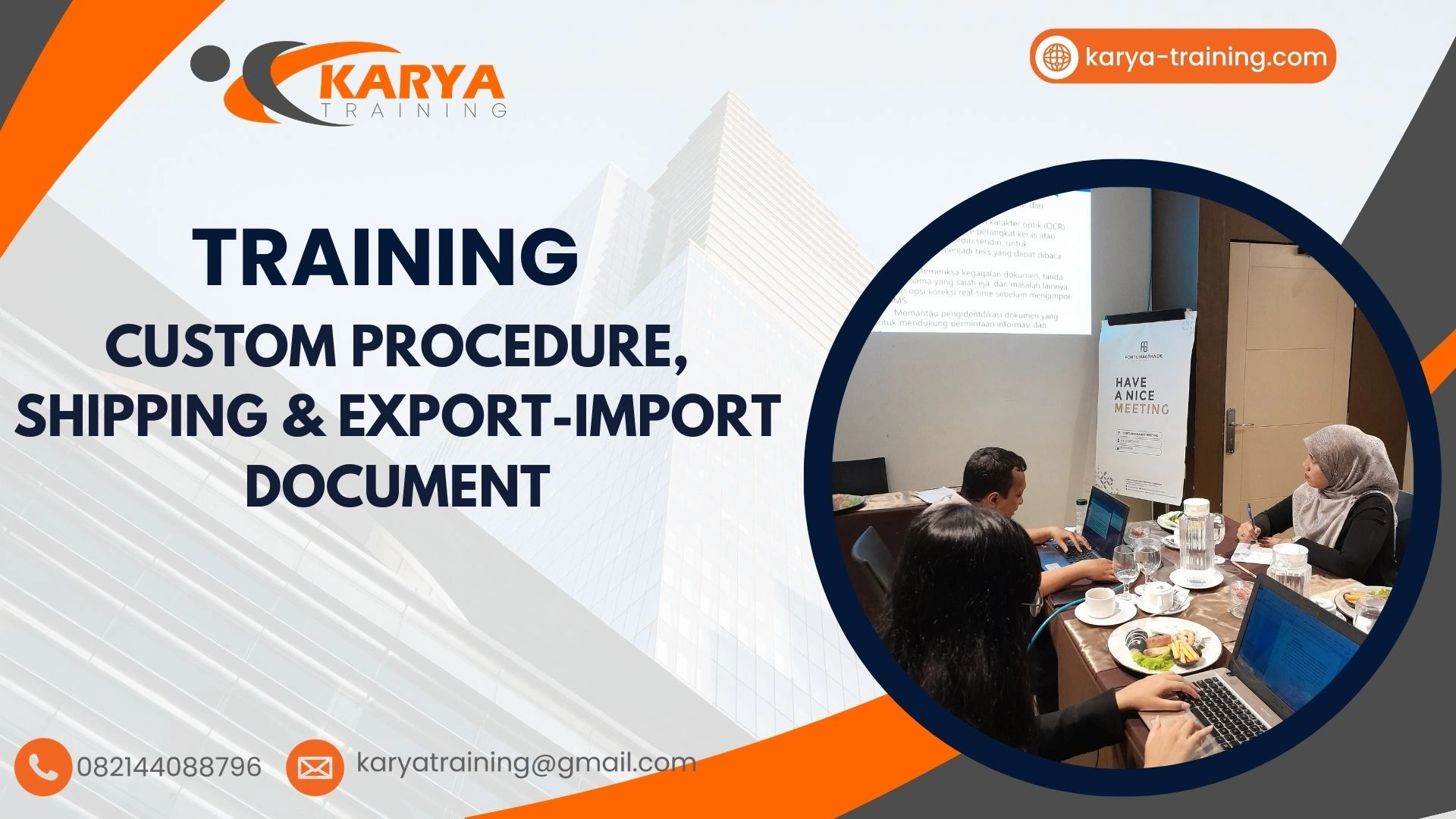 TRAINING CUSTOM PROCEDURE, SHIPPING & EXPORT IMPORT DOCUMENT