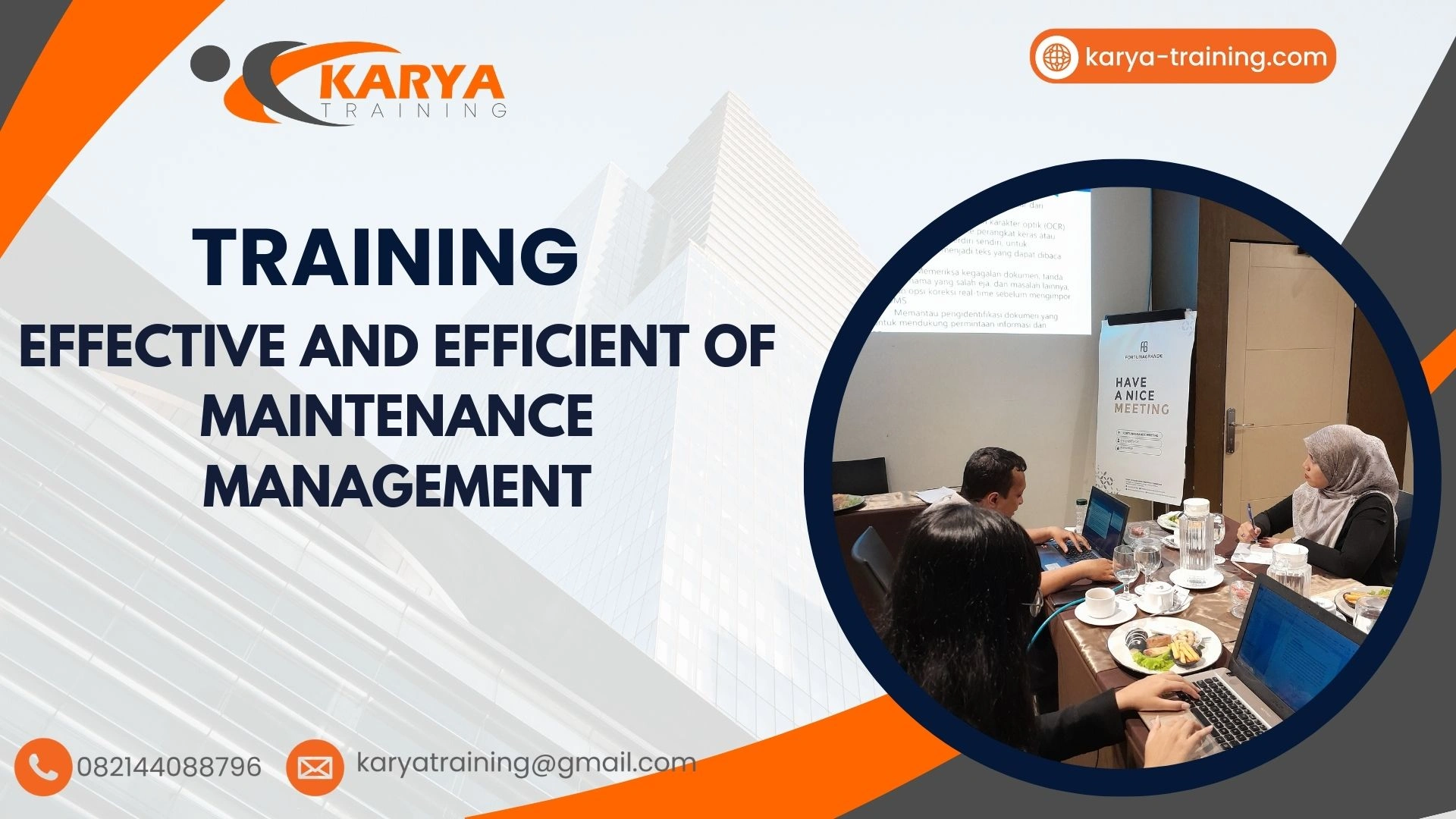 TRAINING MENGELOLA INVENTARIS DALAM PERAWATAN
