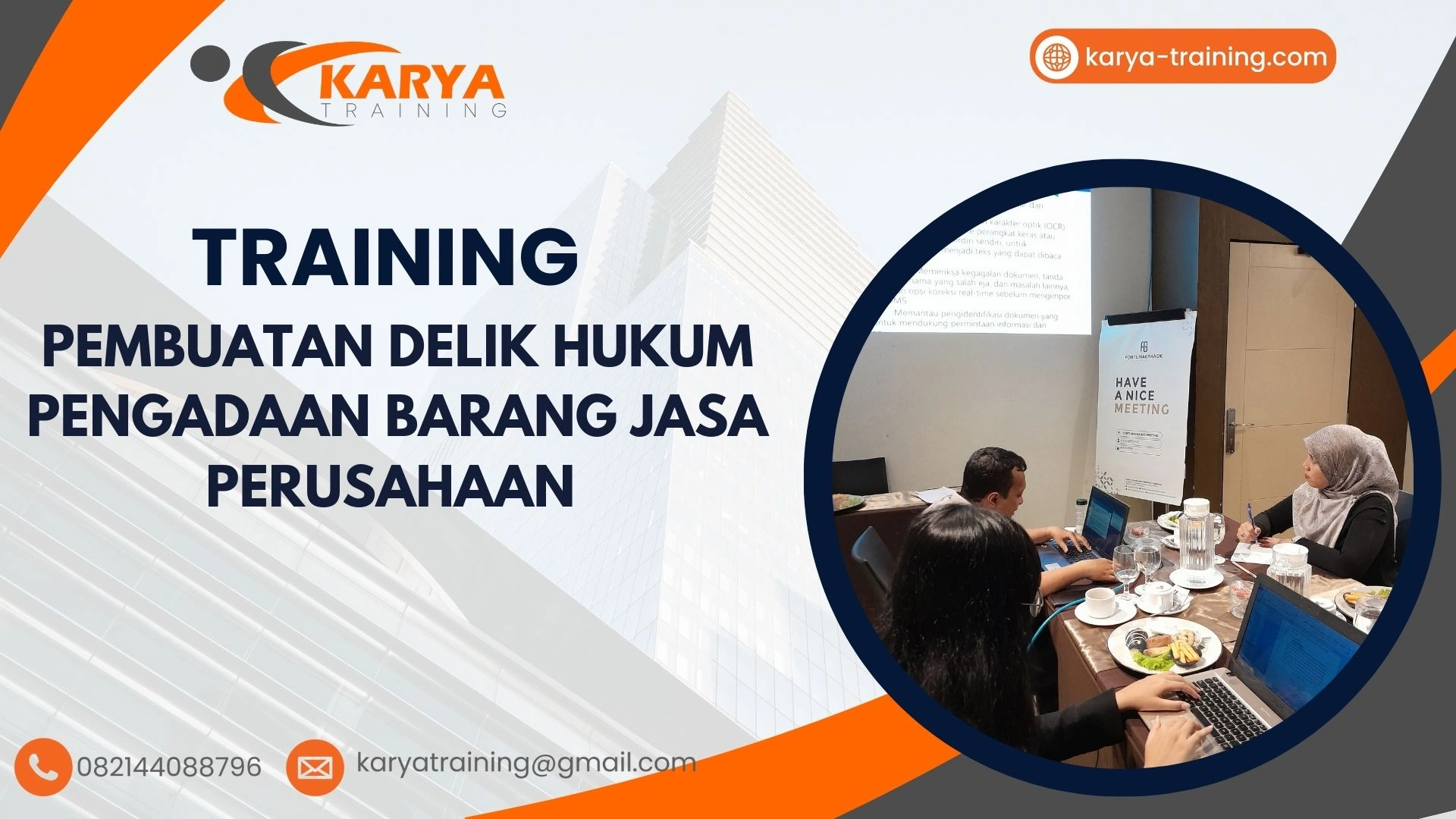TRAINING PENYUSUNAN KONTRAK