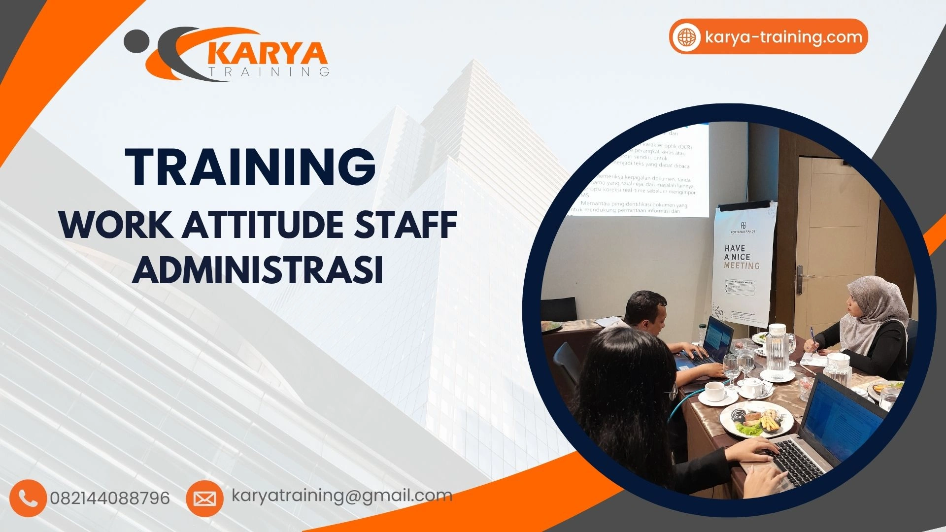 TRAINING ETIKA KERJA ADMINISTRASI