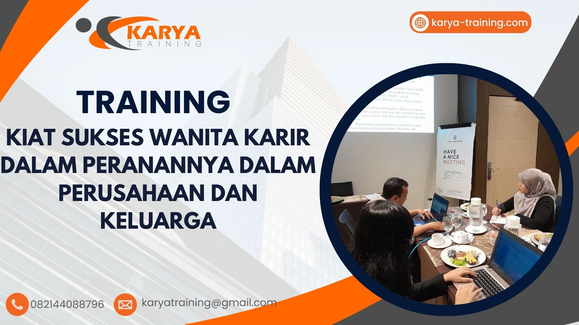 TRAINING MENGATASI TANTANGAN DALAM PERAN GANDA